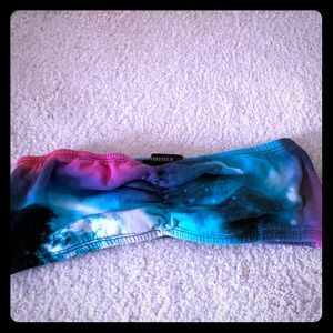 Galaxy print bandeau